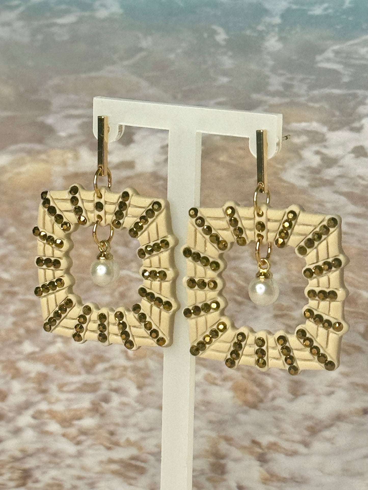Crystal Rattan Squares