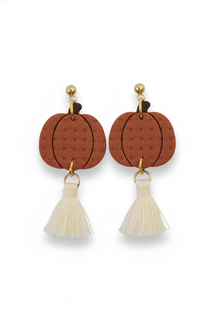 Pumpkin fringe spiced orange