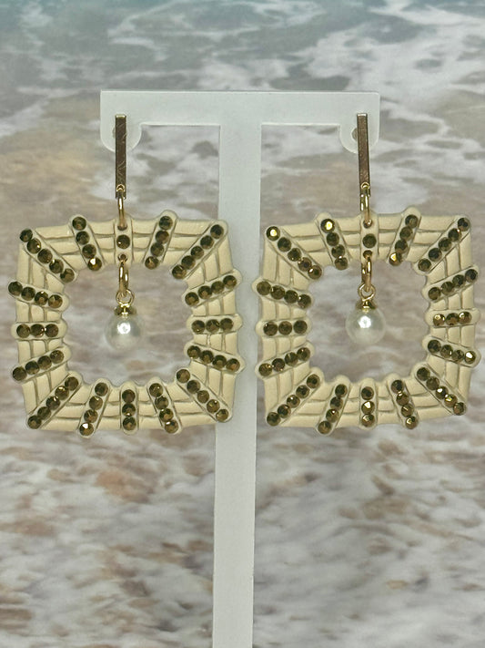 Crystal Rattan Squares