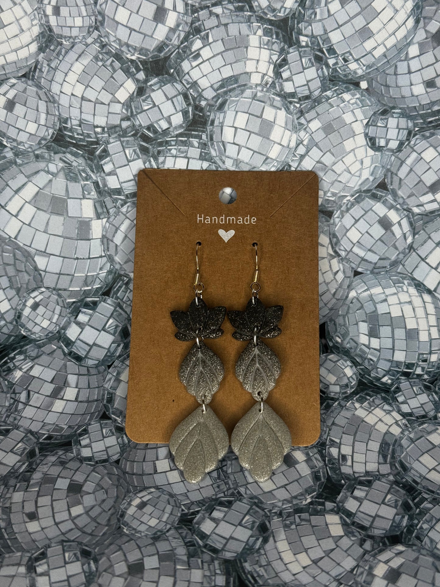 Black Lotus Ombre Dangles