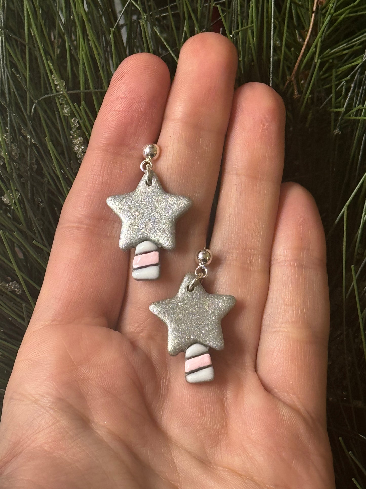 Silver wands