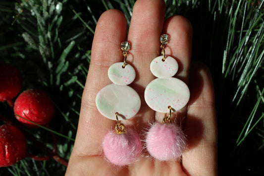 Pinkmas snowmen